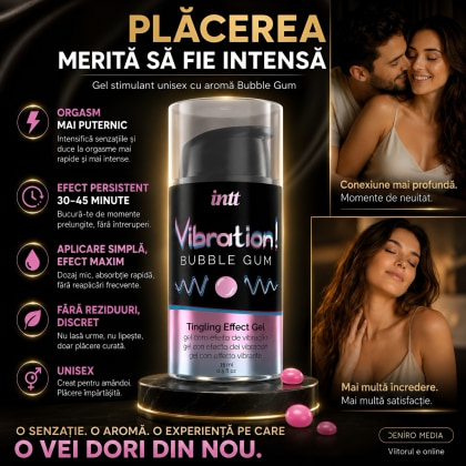 Arome Vibrante Pentru Senzualitate Cu Gust De Gumă 15ml 2