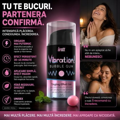 Arome Vibrante Pentru Senzualitate Cu Gust De Gumă 15ml 3