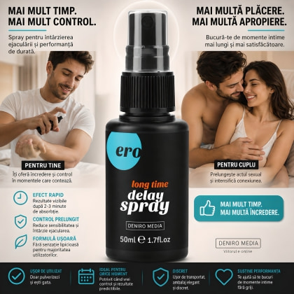 Pachet Spray HOT Delay + Spray Men Secret 7
