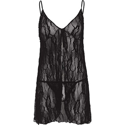 Babydoll Leg Avenue Kamiyah Negru XS-L