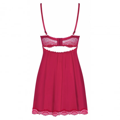 Babydoll Obsessive Rosalyne Roșu S-M 4