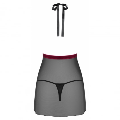 Babydoll Obsessive Rossita Negru L-XL 4