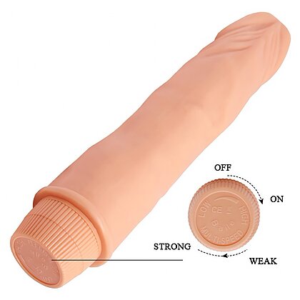 Vibrator Realist Barbara Dwarf cu Vibrații Multiple 5