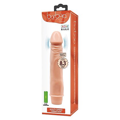 Vibrator Realist Barbara Dwarf cu Vibrații Multiple 7