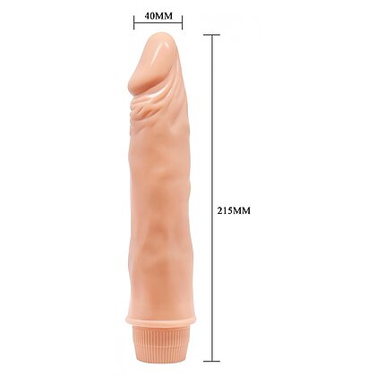 Vibrator Realist Barbara Dwarf cu Vibrații Multiple 4