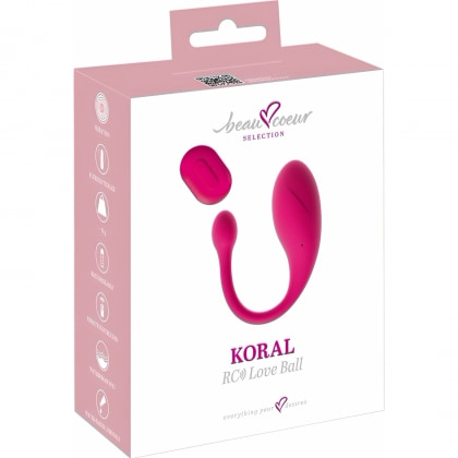 Beau Coeur KORAL RC Love Ball 10 Moduri, Reîncărcabil Roz 7