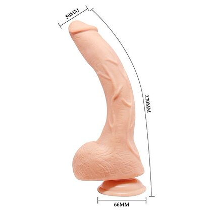Dildo Frumosul Jack cu Ventuză pentru Punctul G 4