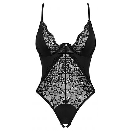 Body Obsessive Decupat Bellastia Negru M-L