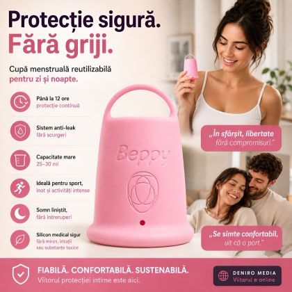 Beppy Asha – cupă Menstruală Flexibilă, sigură 4