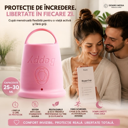 Beppy Asha – cupă Menstruală Flexibilă, sigură 2