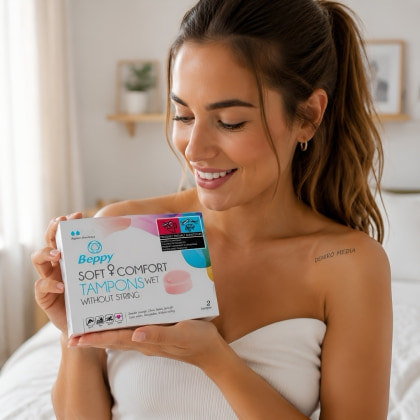 Beppy Soft Comfort Wet Tampon Intern Invizibil, 2 buc 5