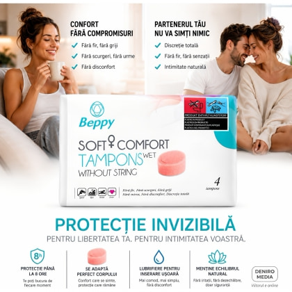 Beppy Soft Și Comfort Wet — Tampoane Interne 4 buc, Până La 8h 5
