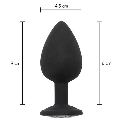 Bijuterie Pentru Fund Cu Diamant Mare Negru 3