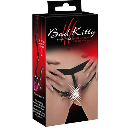 Bikini Bad Kitty Cu Cleme Negru 3