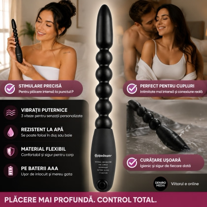 Bile Anale Pleaser Power Negru 4