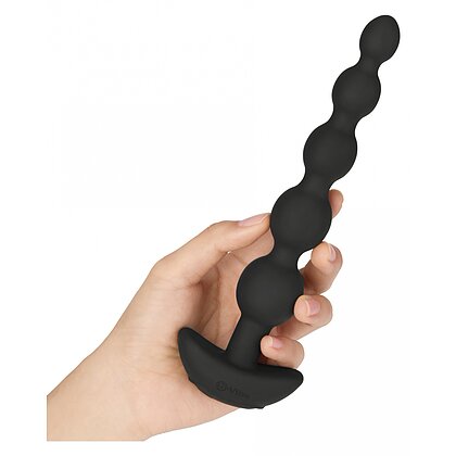 Bile Anale Telecomandate b-Vibe Cinco Negru 9