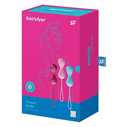 Bile Vaginale Satisfyer CO2 Double Multicolor 3