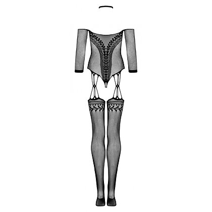 Catsuit Obsessive G333 Negru S-L 4