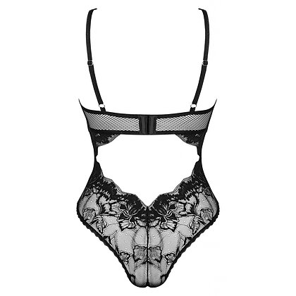 Body Obsessive Olvidia Negru XS-S 4