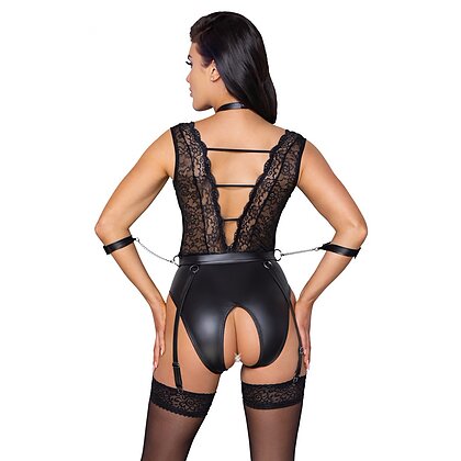 Body Cottelli Collection Bondage Sex Negru XL 3