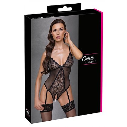 Body Decupat Cottelli Collection Fun Negru M 8