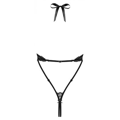Body Obsessive 830-TED Negru S-M 4