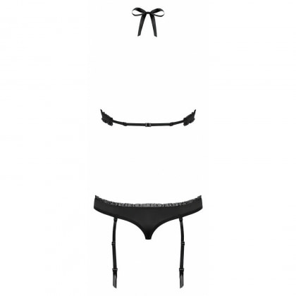 Body Obsessive 830-TEG Negru S-M 5