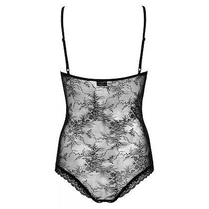 Bodysuit Cu Model Obsessive Slevika Negru S-M 4