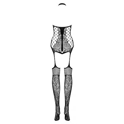 Bodystocking Obsessive F240 Negru S-L 4