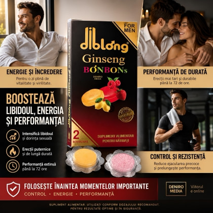 Bomboane Afrodisiace Diblong cu Ginseng pentru Erecție 4