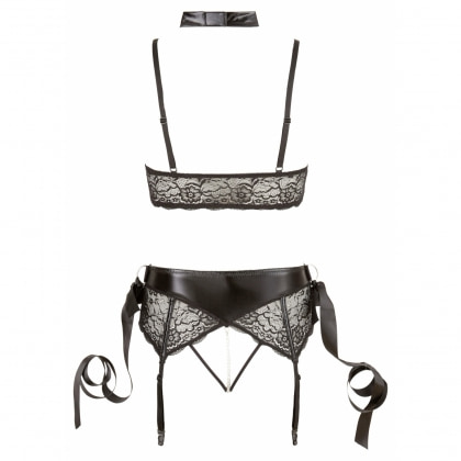 Set Cottelli Collection Riley Negru M 4