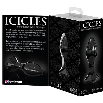 Anal Plug Icicles No 78 Negru 3