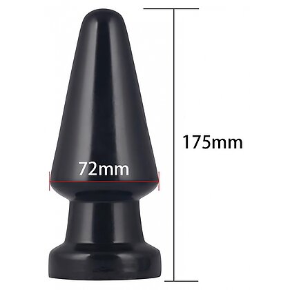 Anal Plug King Sized Shocker Negru 5