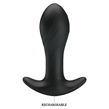 Anal Plug Pretty Love Massager Negru 6