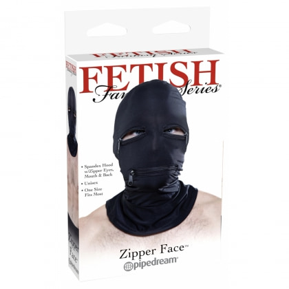 Cagulă Zipper Negru 3