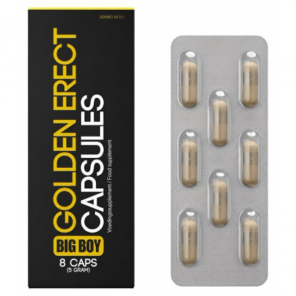 Capsule Erecție Gold Erect Big Boy 8buc