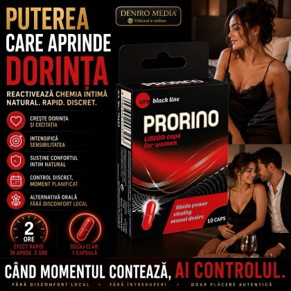 Capsule Ero Prorino Libido Pentru Femei 10buc 2