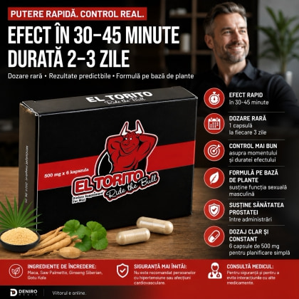 Capsule Potență El Torito 6capsule 4