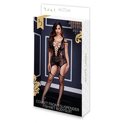 Catsuit Baci Alexia Negru S-L 3