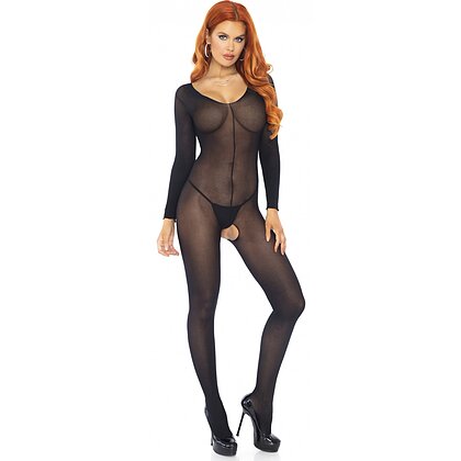 Catsuit Leg Avenue Kaitlyn Negru XS-L 2