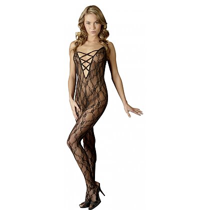 Catsuit No:Xqse Lace Negru L-XL