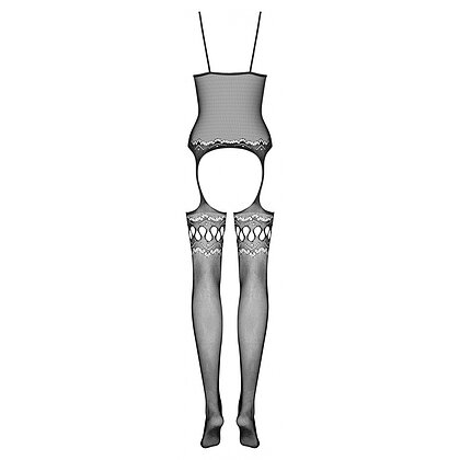 Catsuit Obsessive F214 Negru S-L 4