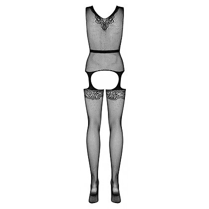 Catsuit Obsessive F217 Negru S-L 4