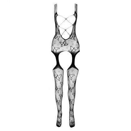 Catsuit Passion BS075 Negru S-L 3