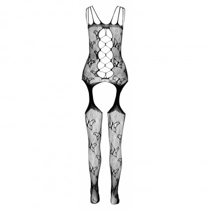 Catsuit Passion BS075 Negru S-L 4