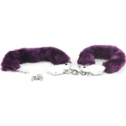 Cătușe Cu Puf Fetish Pleasure Fluffy Mov 2