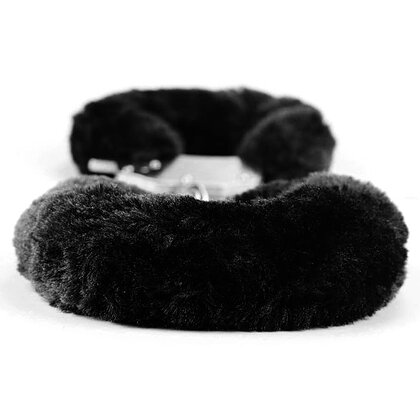 Cătușe Fetish Pleasure Fluffy Negru 4