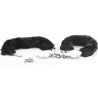Cătușe Fetish Pleasure Fluffy Negru 3