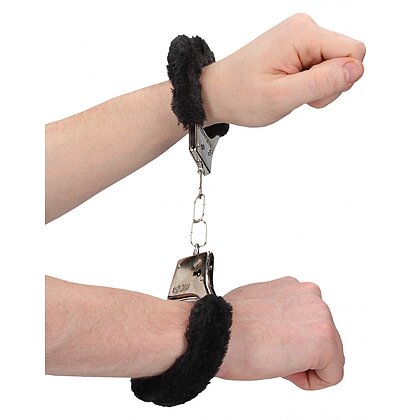 Cătușe cu Blăniță Furry Fun cu Buton de Eliberare 2