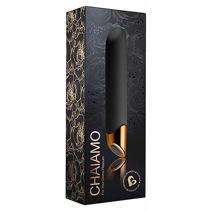 Vibrator Rezistent La Apă Chaiamo Din Silicon Negru 2